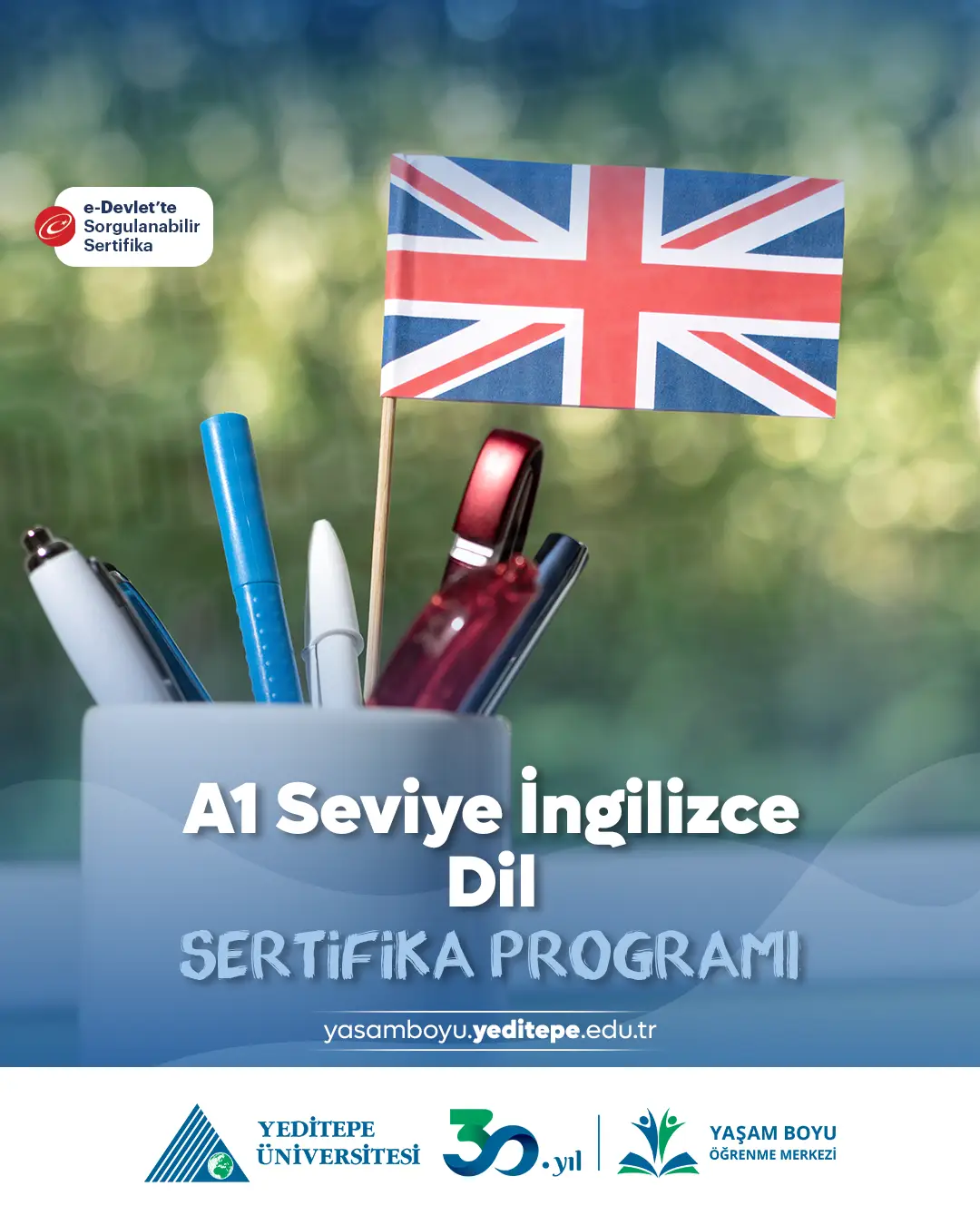A1 Seviye İngilizce Dil Sertifika Programı