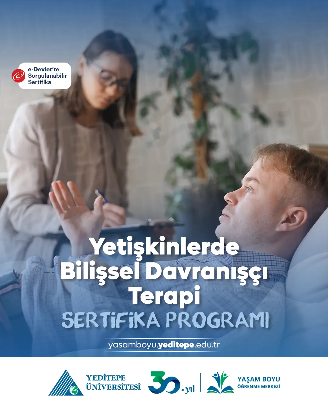 Yetişkinlerde Bilişsel Davranışçı Terapi Sertifika Programı