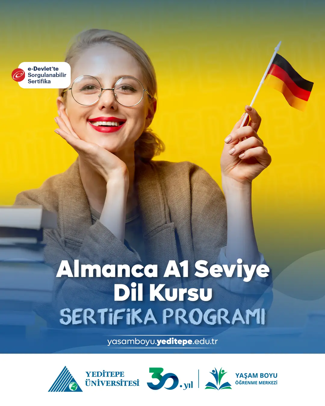 A1 Seviye Almanca Dil Kursu Sertifika Programı