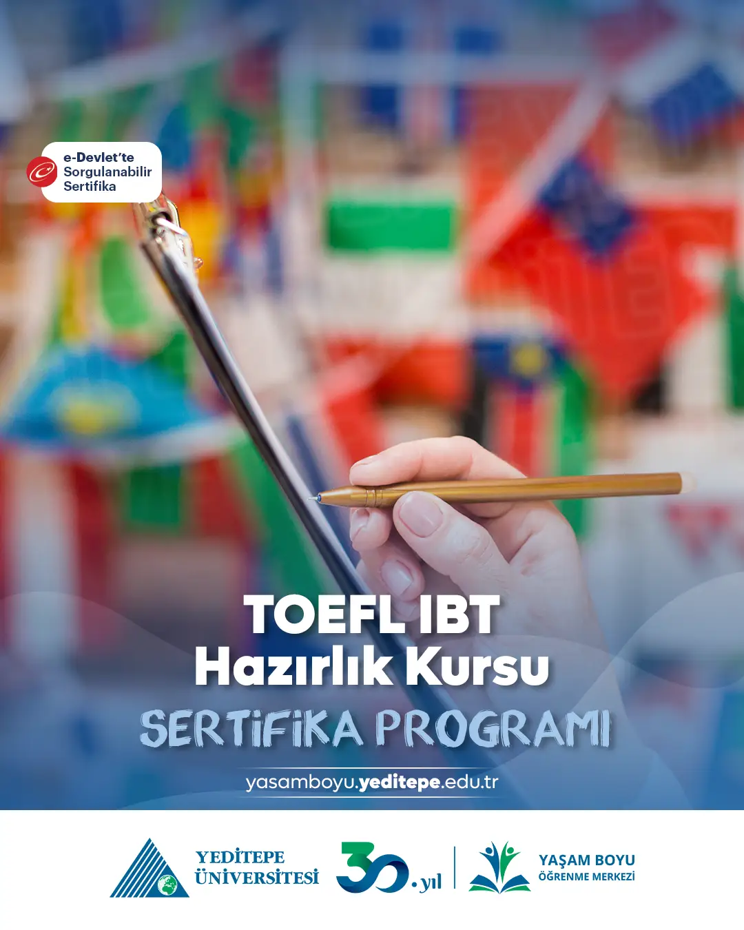 TOEFL IBT Hazırlık Kursu Sertifika Programı