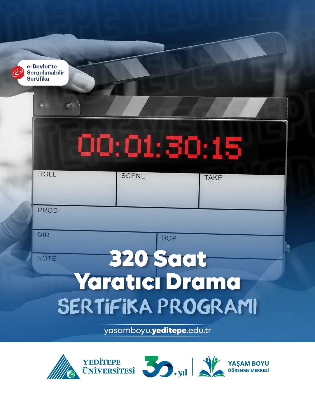 320 Saat Yaratıcı Drama Sertifika Programı
