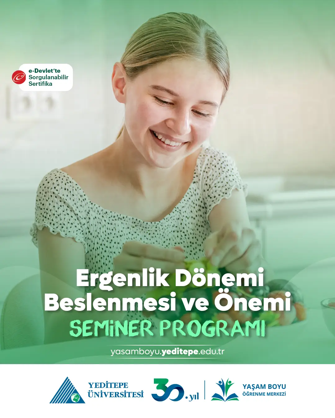 Ergenlik Dönemi Beslenmesi Ve Önemi Semineri