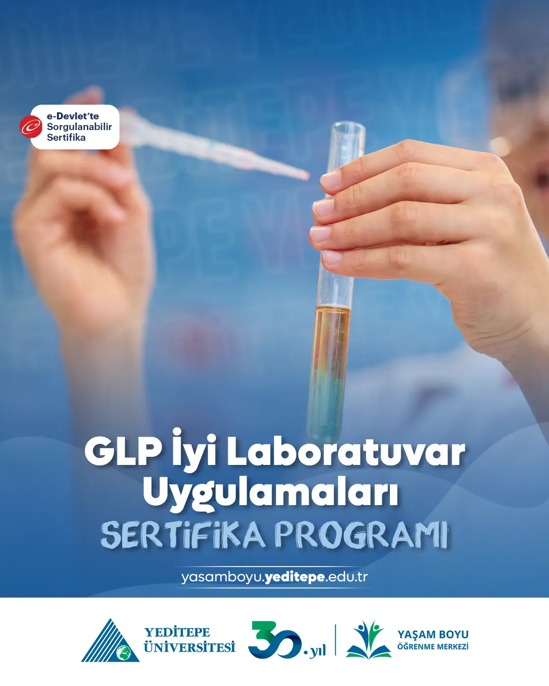 GLP İyi Laboratuvar Uygulamaları Sertifika Programı