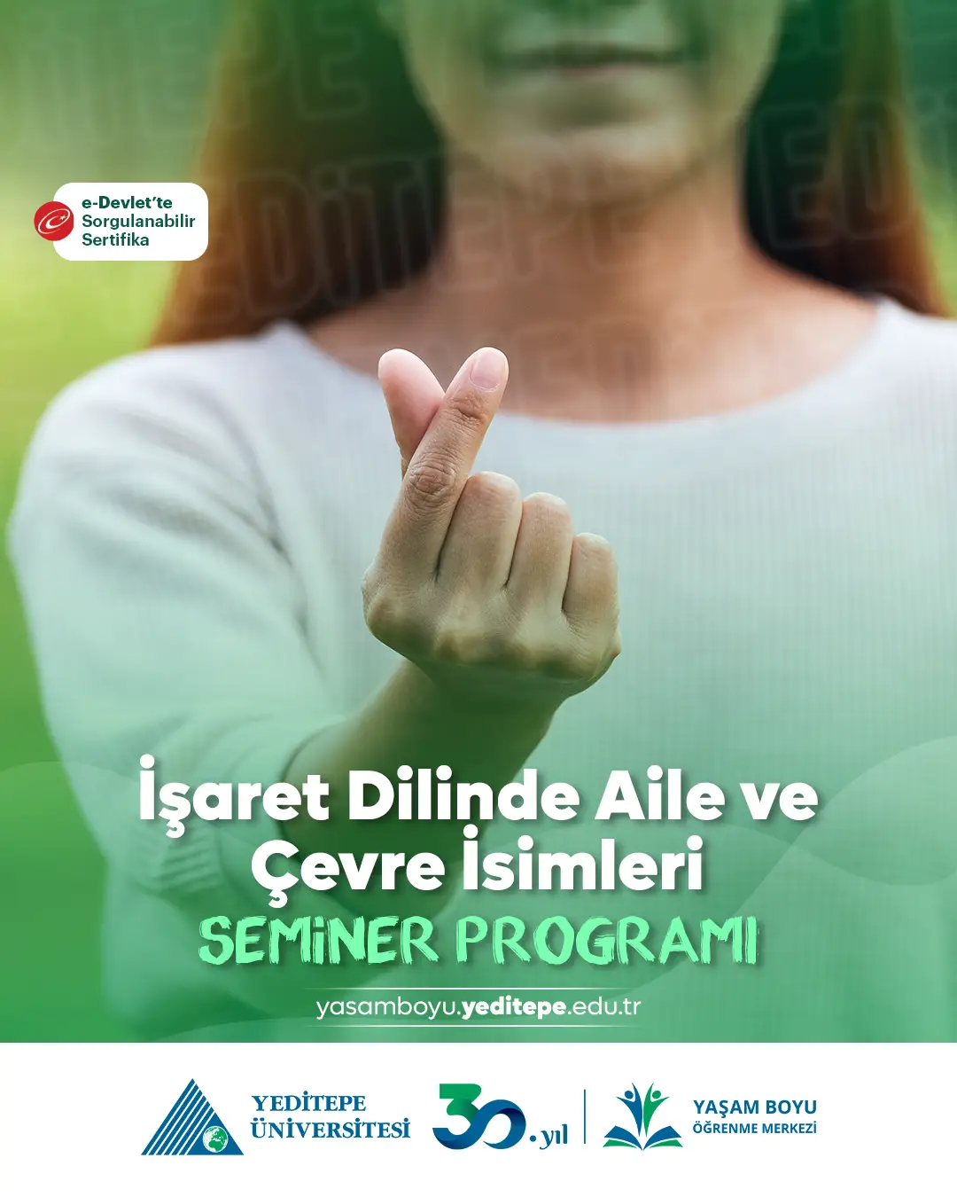 İşaret Dilinde Aile Ve Çevre İsimleri Semineri