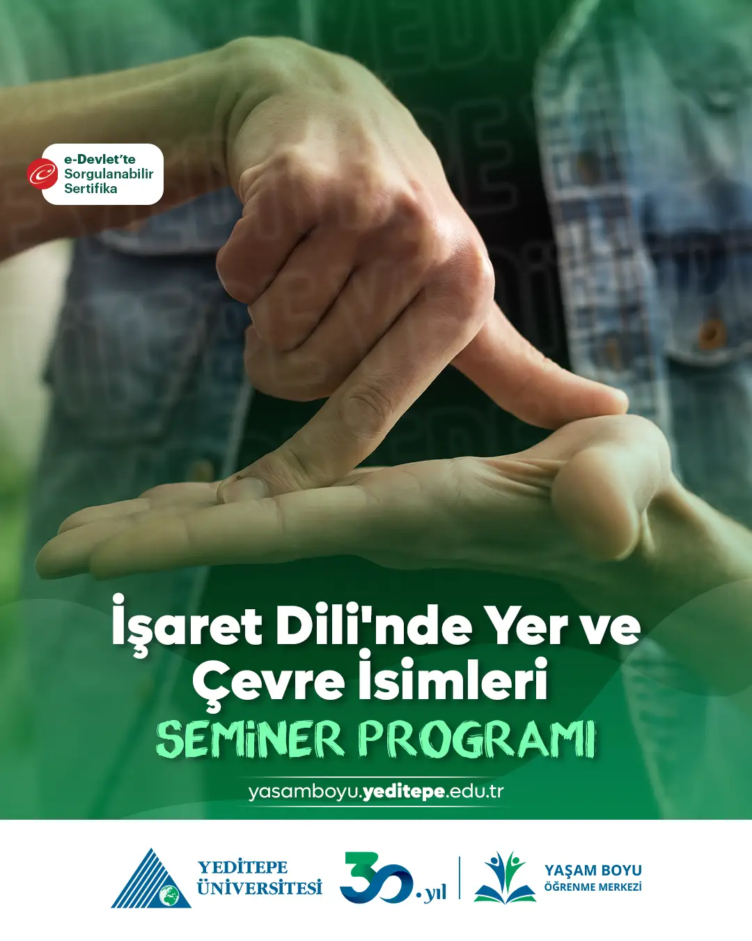 İşaret Dili'nde Yer Ve Çevre İsimleri Semineri