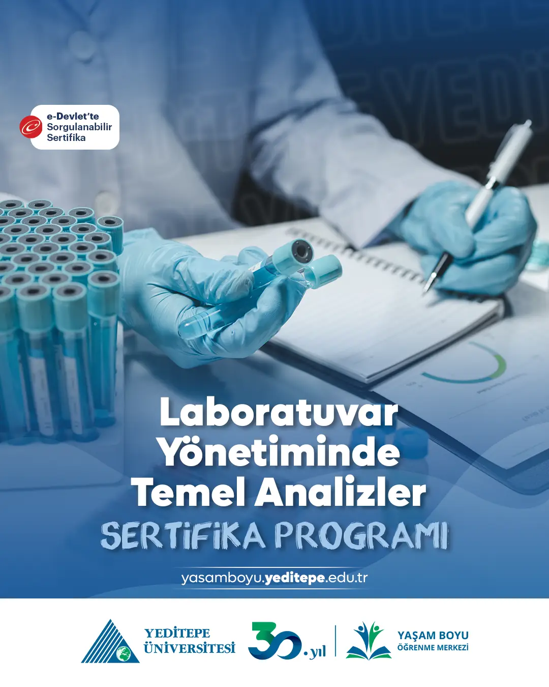 Laboratuvar Yönetiminde Temel Analizler Sertifika Programı