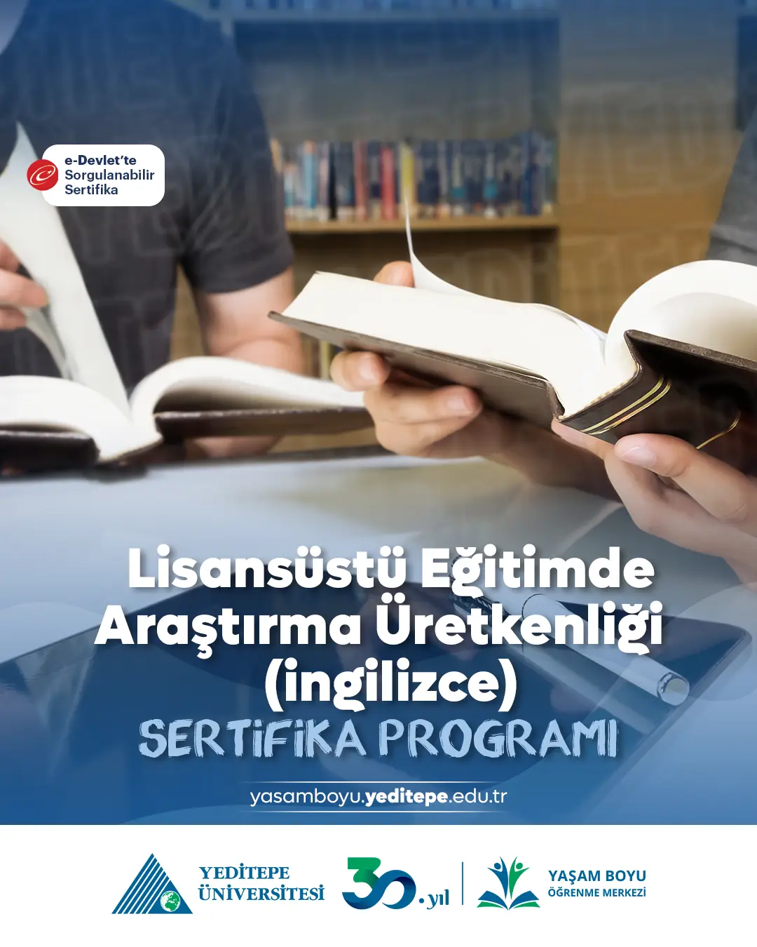 Lisansüstü Eğitimde Araştırma Üretkenliği Sertifika Programı - İngilizce