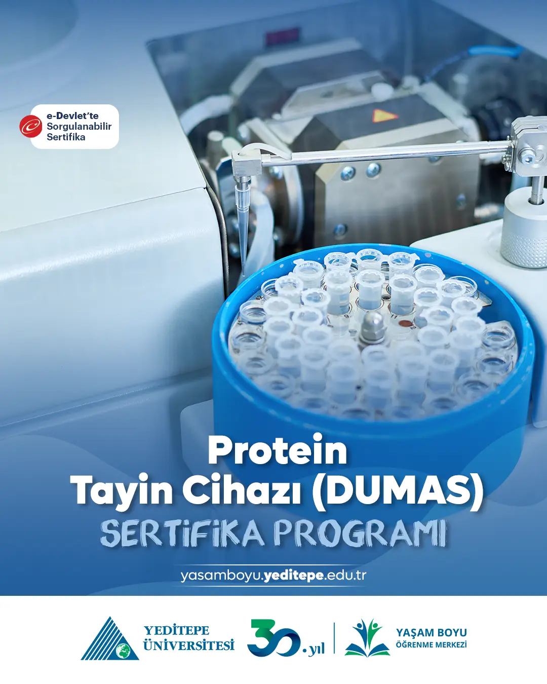 Protein Tayin Cihazı (Dumas) Sertifika Programı