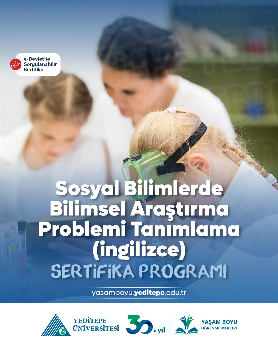 Sosyal Bilimlerde Bilimsel Araştırma Problemi Tanımlama Sertifika Programı - İngilizce