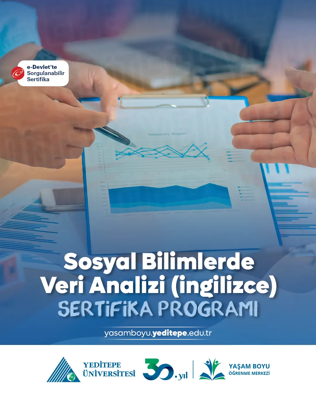 Sosyal Bilimlerde Veri Analizi Sertifika Programı - İngilizce