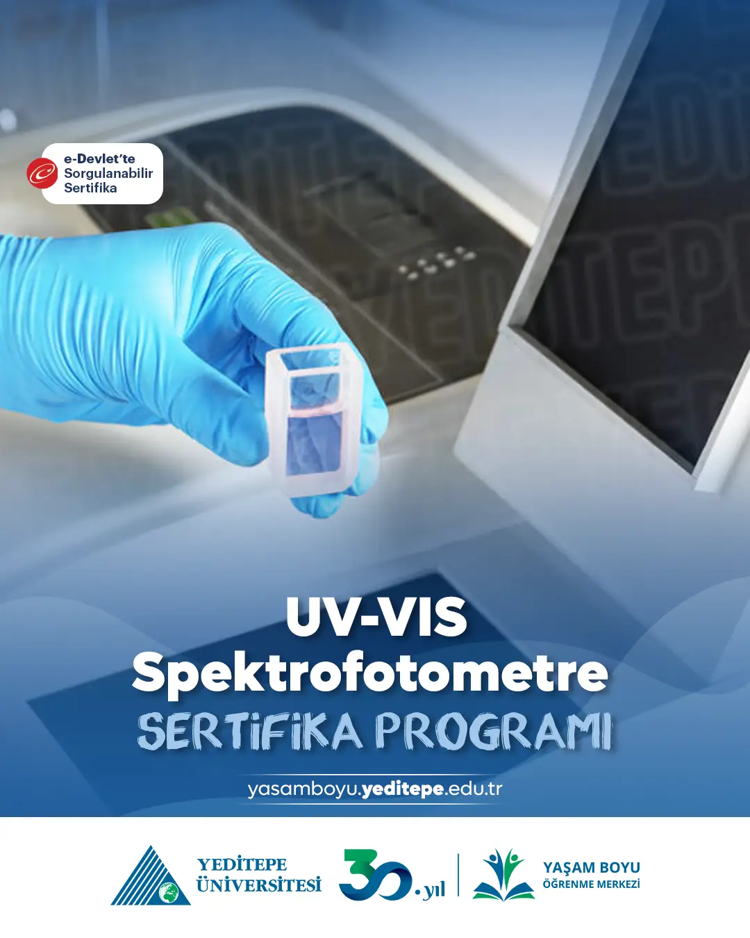 UV-VIS Spektrofotometre Sertifika Programı
